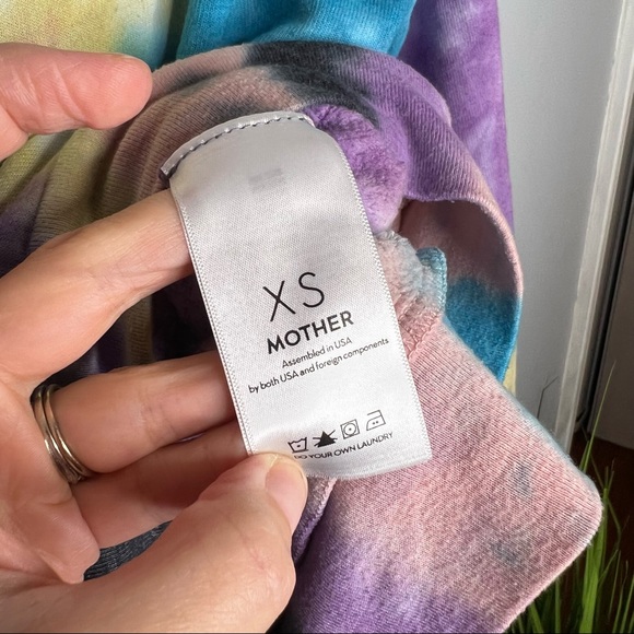 MOTHER Tie Dye Hugger Sweatshirt Crewneck Sweater - Picture 11 of 11